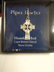Piper Pewter Necklace (Circled Celtic Cross PD5)