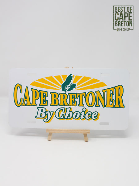 License Plate (Cape Bretoner By Choice)