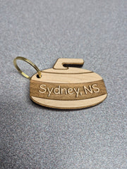 Keychain (Curling Rock Sydney, NS)