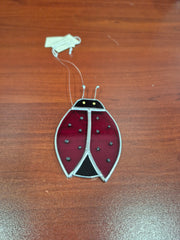 stained glass ladybug