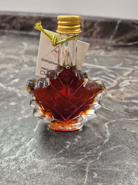 Highland Gold Maple Syrup Maple Leaf (50ml)