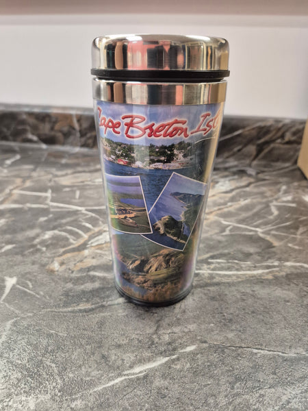 Travel Mug (Cape Breton Collage)
