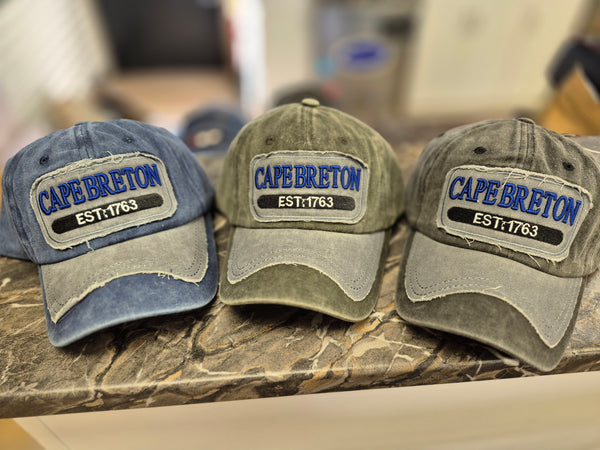 Cape Breton weathered cap - Black