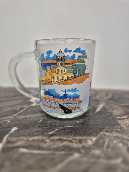 Nova Scotia Collage Clear Mug
