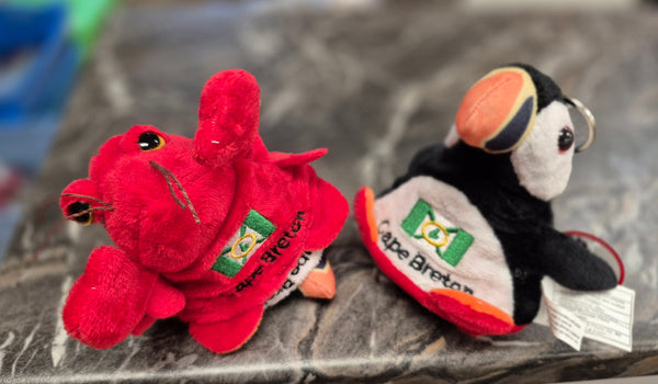 Puffin / Lobster Key Ring