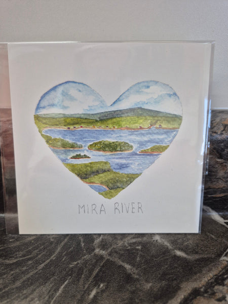 Mira River Print 5x5