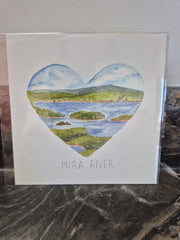 Mira River Print 5x5