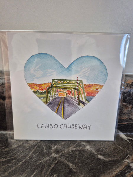 Canso Causeway Print 5x5