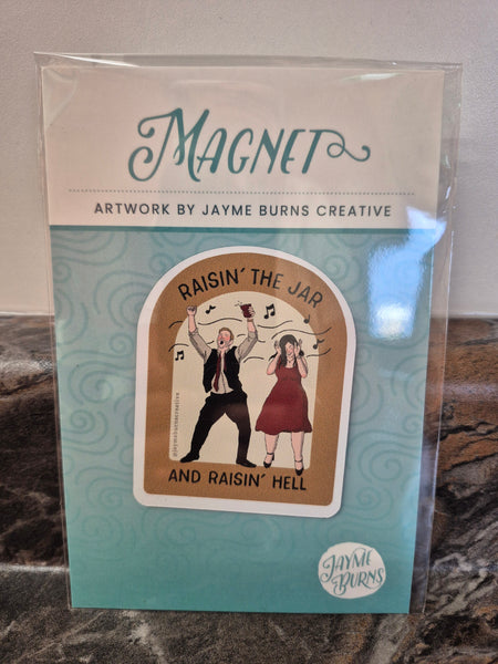 Raisin the Jar Magnet