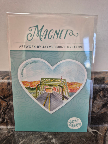 Causeway Heart Magnet