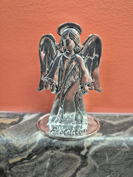 PROTECTION Angel Sculpture w/Pouch