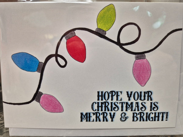 Merry & Bright - Card