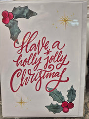 Have a Holly Jolly Christmas - Card