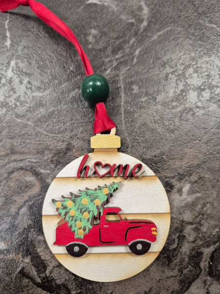 Red Truck Ornament