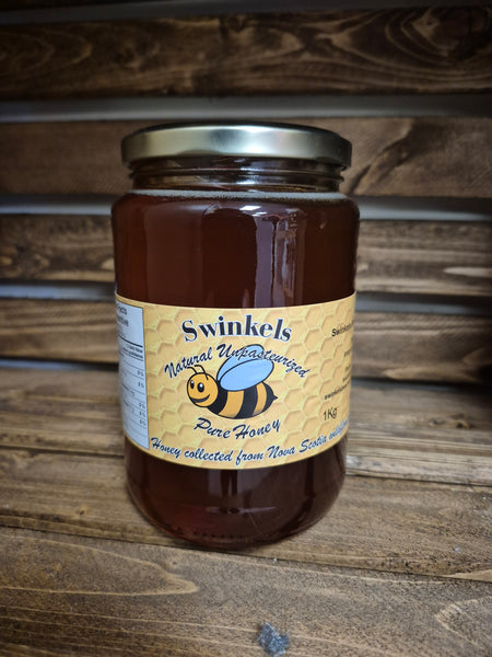Natural Unpasteurized Pure Honey 1kg
