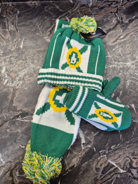 Cape Breton Toddler 3pc Toque, Scarf & Mittens