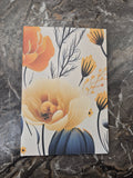 Full Covered Book (yellow floral)