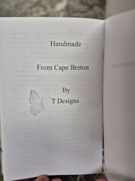 Full Covered Book (pink floral)