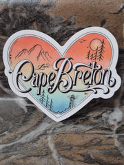 Sticker (Cape Breton Heart)