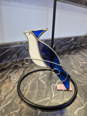 Stained Glass (Small Blue Jay)