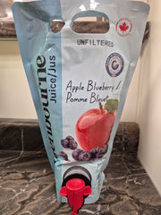 1.5l Apple Blueberry Juice Bag (Unfiltered)