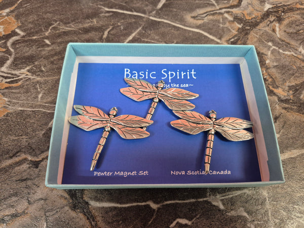 Magnet Set (Dragonflies Pewter MM-5)