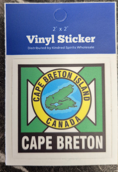 Vinyl Sticker - Cape Breton Flag