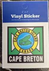 Vinyl Sticker - Cape Breton Flag