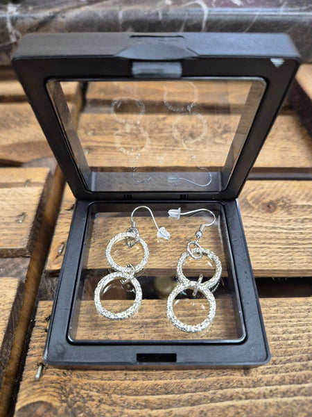 Earrings - Silver Drops - Sterling Silver Findings