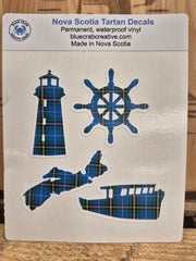 Nova Scotia Tartan Decals