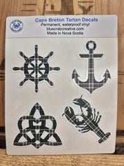Cape Breton Tartan Decals