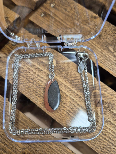 Necklace - Polychrome Jasper Pendant