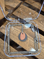 Necklace - Polychrome Jasper  Two Piece Pendant