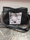 Purse - The Eva Crossbody (black & white)