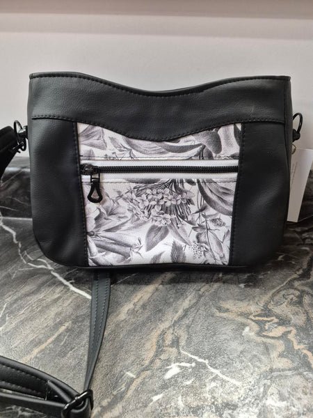 Purse - The Eva Crossbody (black & white)