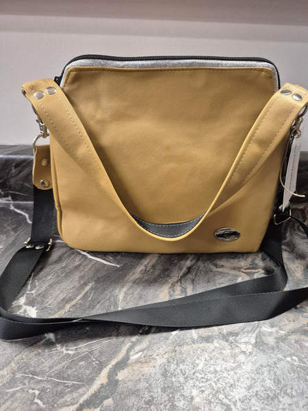 Purse - The Tamsyn Cross Body (mustard yellow)