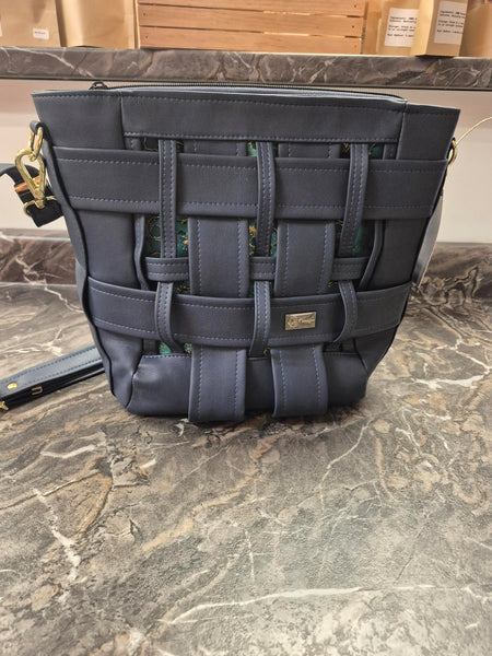 Purse - The Willow Woven (navy)
