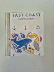 East Coast Mini Sticker Pack (5)