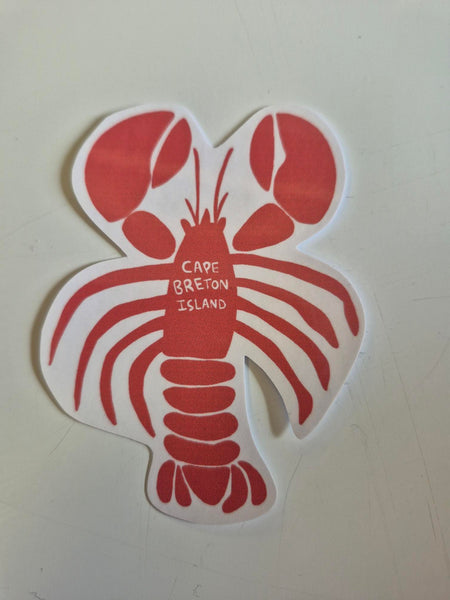 Cape Breton Island Lobster Sticker