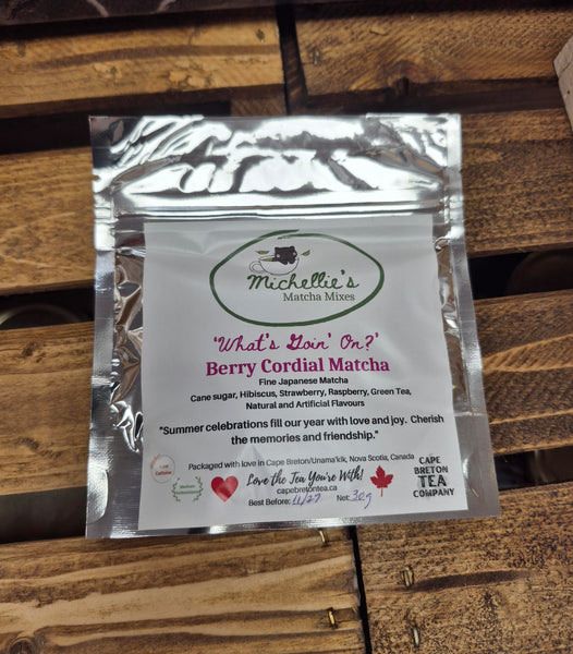 "What's Goin' On?" Berry Cordial Matcha 30g