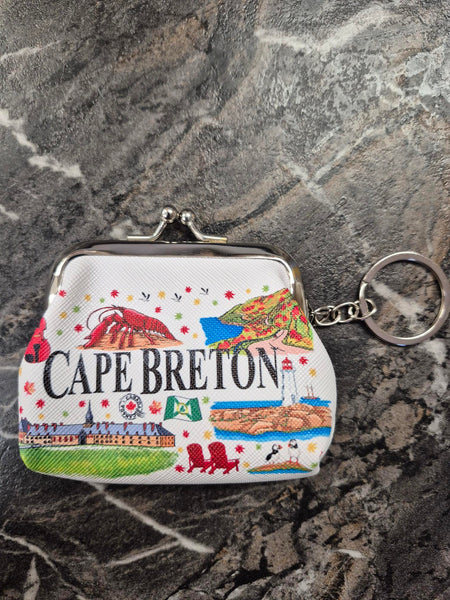 Coin Purse with Top Closure