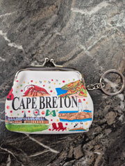 Coin Purse with Top Closure