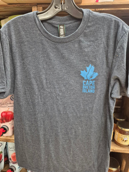 Cape Breton Island Logo T-Shirt (Indigo Frost)