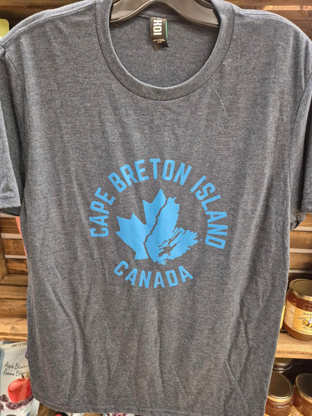 Cape Breton Island Canada T-Shirt (Indigo Frost)