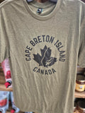 Cape Breton Island Canada T-Shirt (Military Frost)