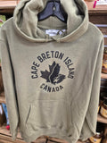 Cape Breton Island Canada Hoodie (Military)