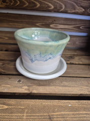 Ocean Waves Small Planter