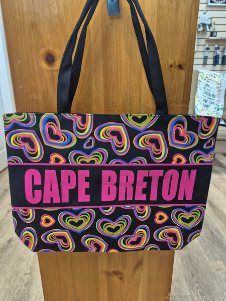 Cape Breton Zipper Heart Bag