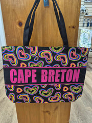 Cape Breton Zipper Heart Bag