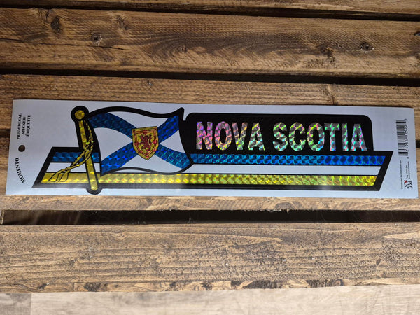 Nova Scotia Prismatic Bumper Sticker